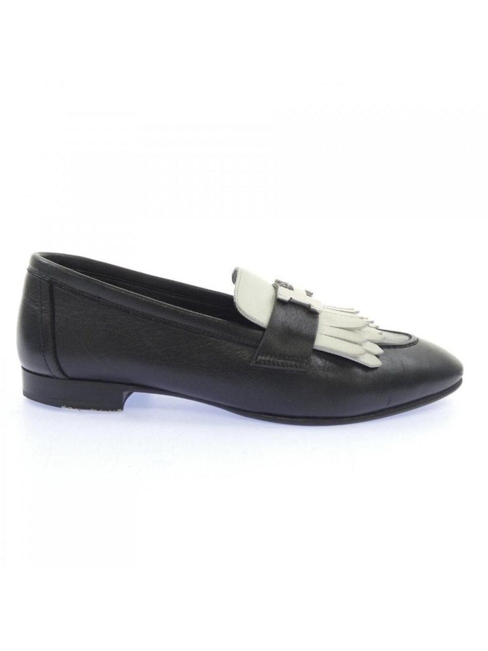 Hermes Royal Fringe Moccasin Shoes